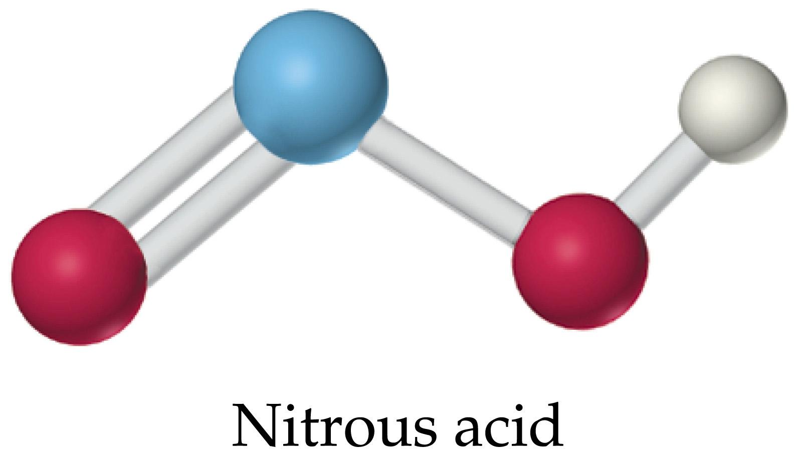 Формула азотистой кислоты в химии