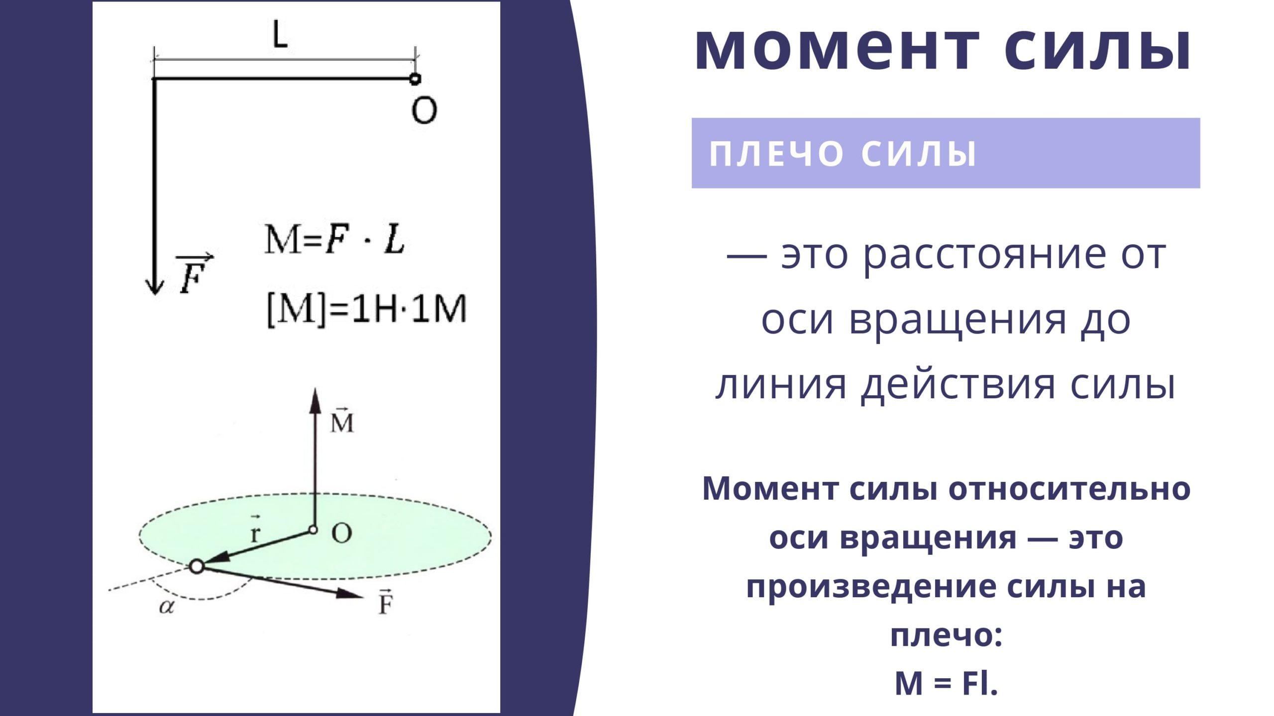 Уравнение моментов в физике