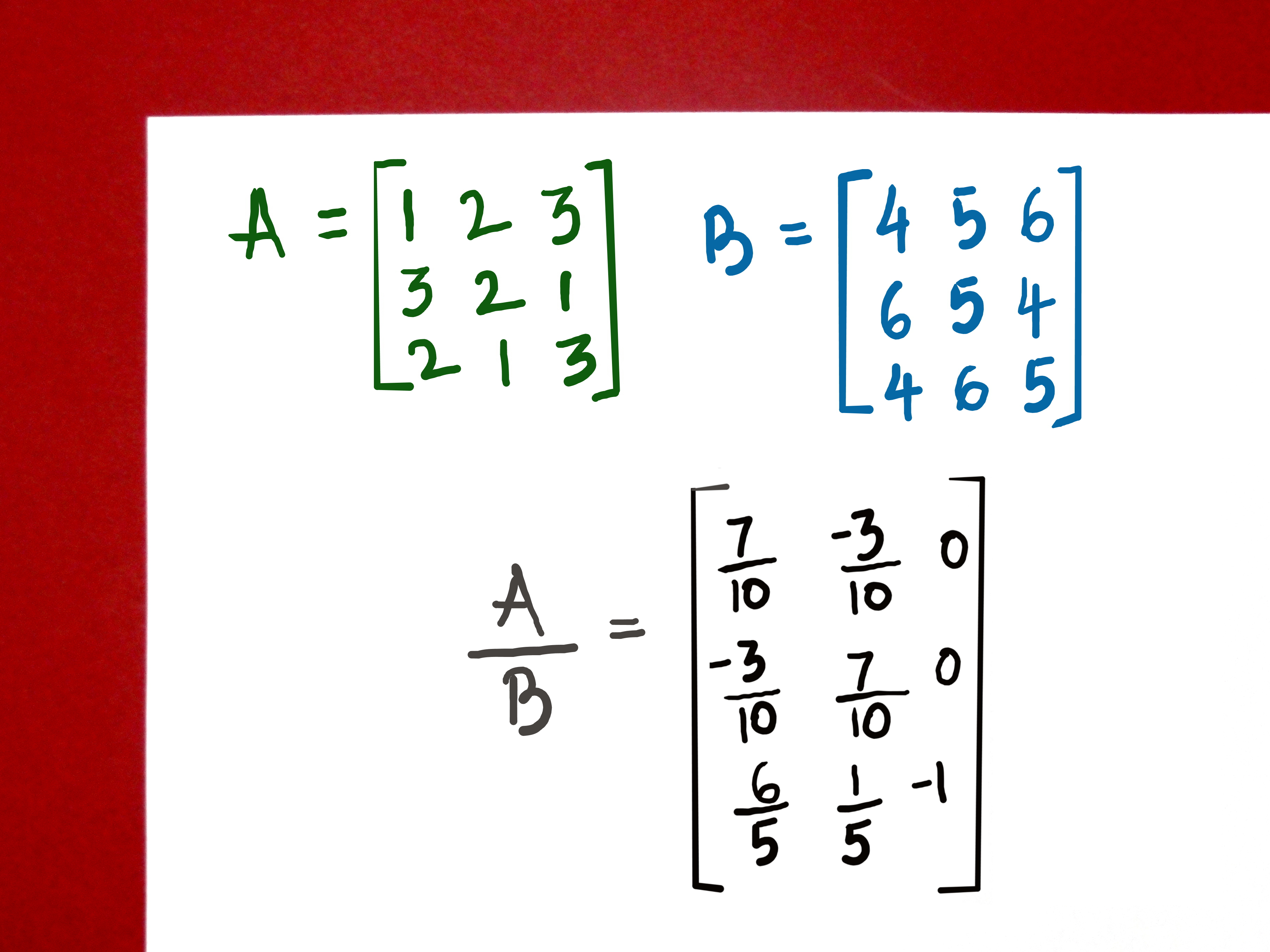 Умножение матрицы на вектор, формула и примеры