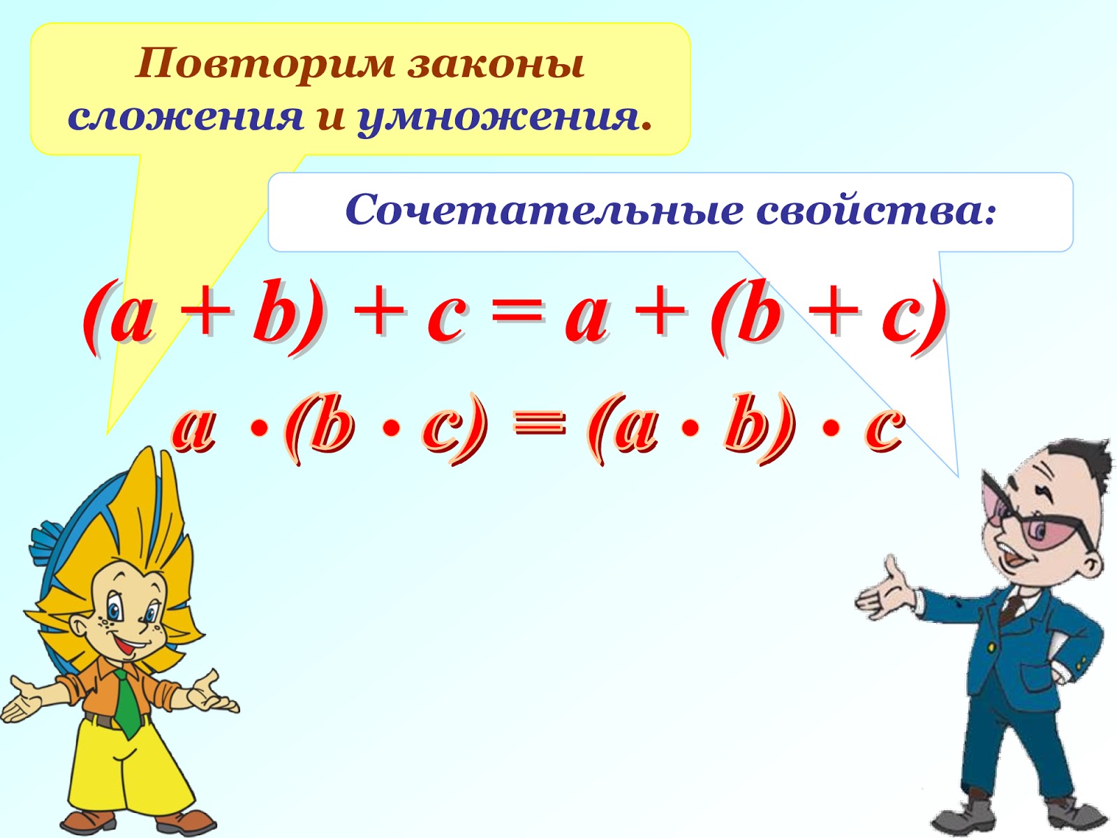 Свойства умножения чисел, с примерами